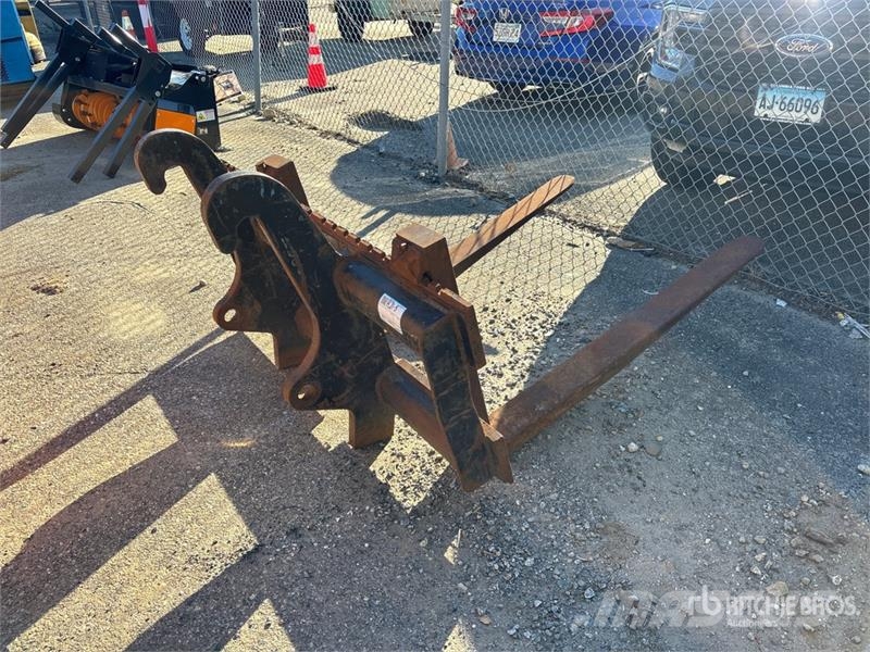  54 in Fork Attachment - Fits CAT Wheel Loader or T Garfos