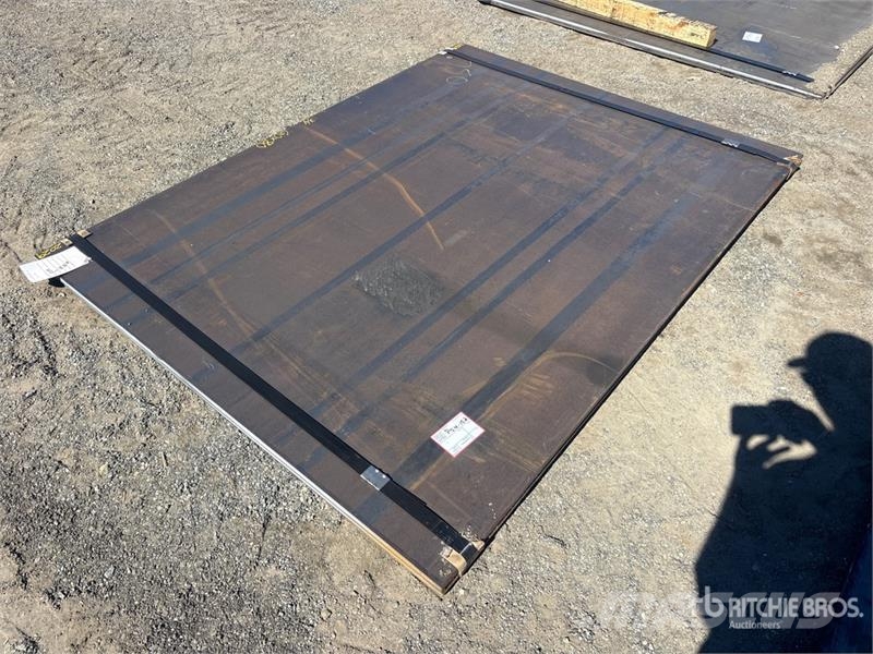  60 in x 80 in (.75 in Thick) Steel Plates Outros componentes