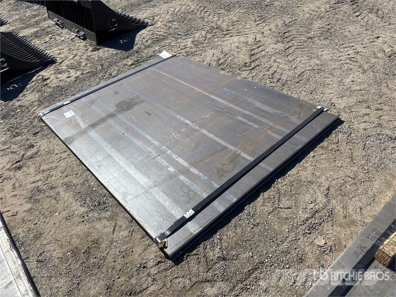  60 in x 80 in (.75 in Thick) Steel Plates Outros componentes