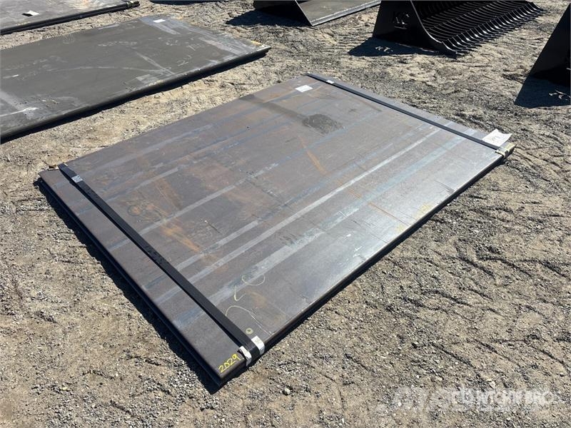  60 in x 80 in (.75 in Thick) Steel Plates Outros componentes