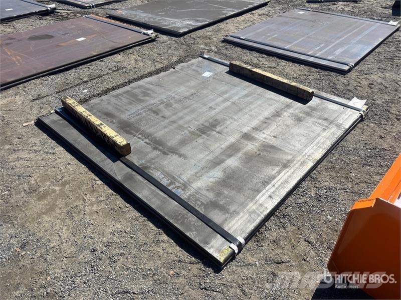 72 in x 74 in (.75 in Thick) Steel Plates Outros componentes