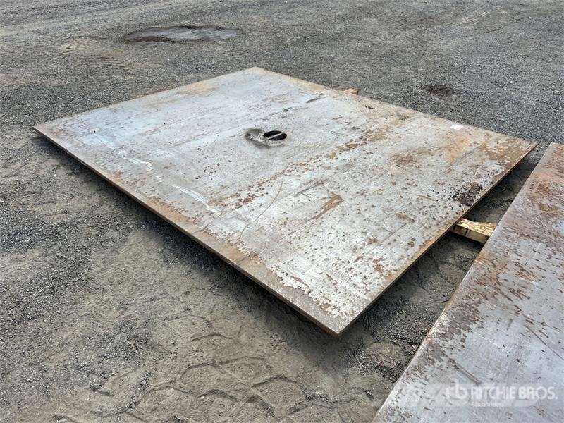 8 ft x 10 ft (1 in Thick) Steel Plate Other components