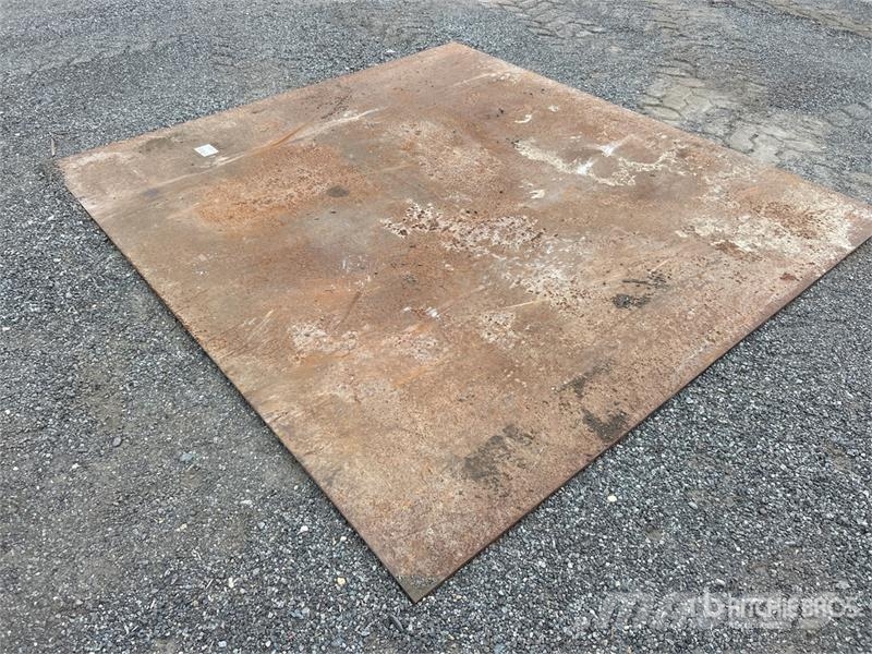 8 ft x ft 6 in (5/ in Thick) Steel Plate Other components