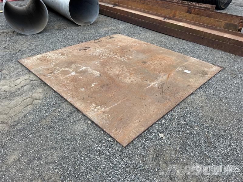 8 ft x ft 6 in (5/ in Thick) Steel Plate Other components