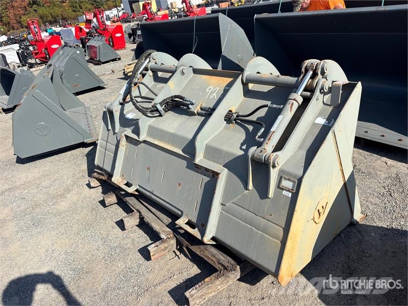 84 in Q/C Wheel Loader Grapple Pinzas