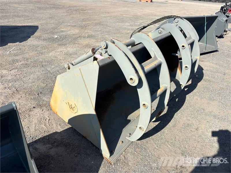 84 in Q/C Wheel Loader Grapple Pinzas