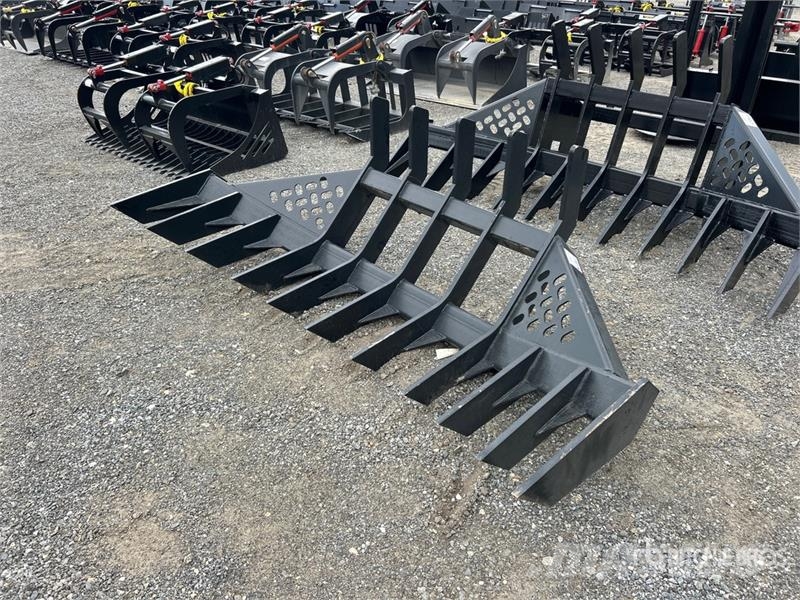 96 in Skid Steer Landscape Rake Rakes and tedders