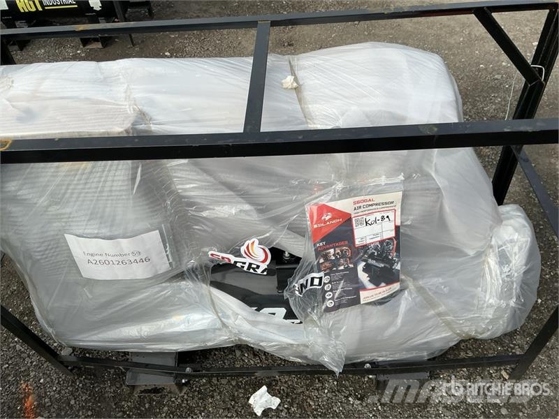 AC60GAL Skid-Mounted 60 gal Air Compressor (Unused Συμπιεστές