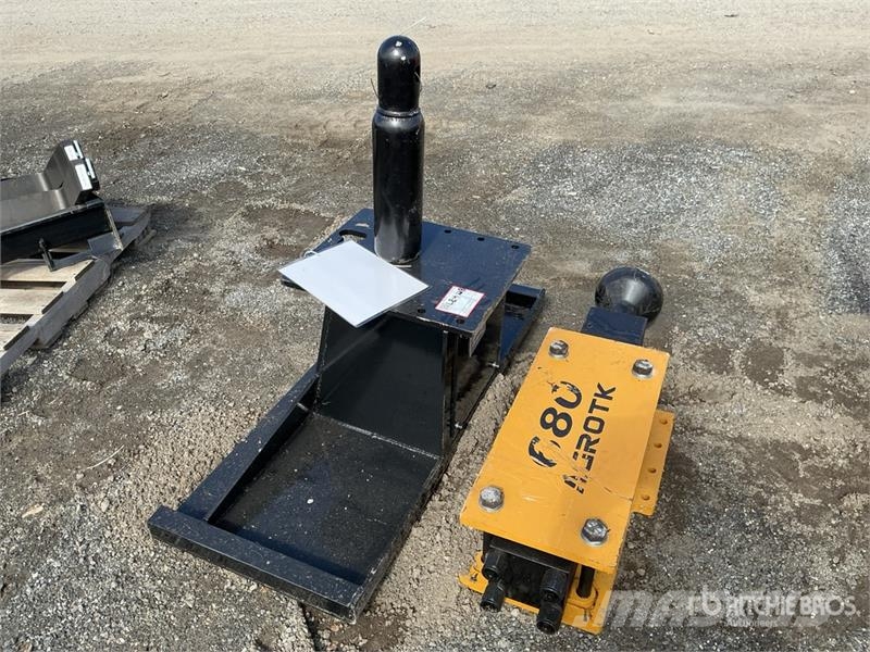 AGT PD680-PZ Skid Steer Post Driver (Unused) Fencing equipment