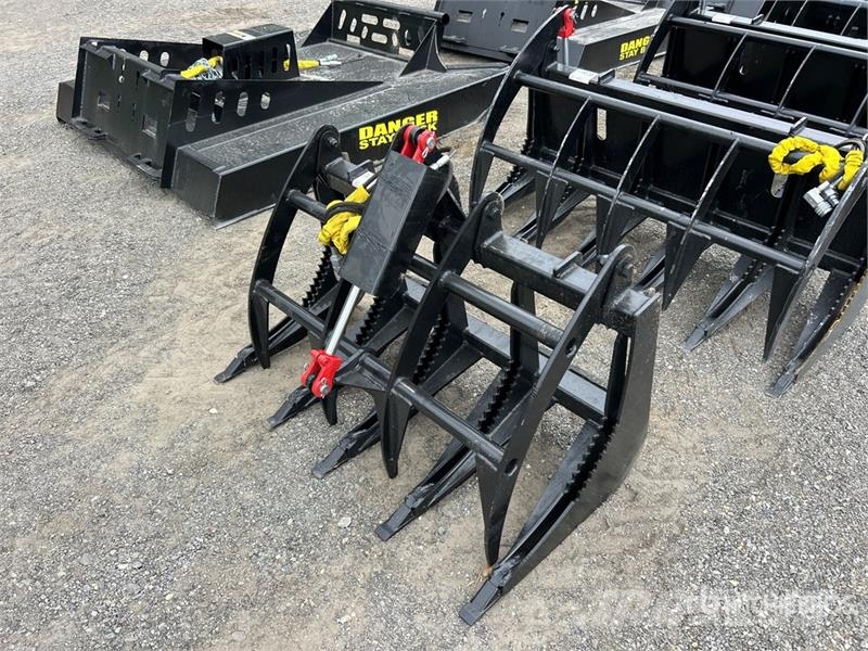 All-Star 48 In Skid Steer Root Rake Rakes and tedders