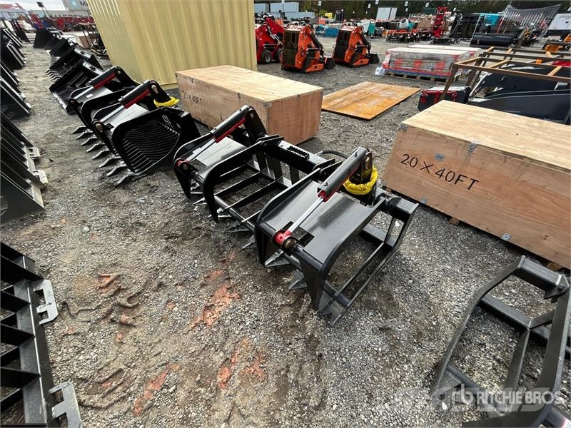  All-Star 72 in Skid Steer Grapple (Unused) خطاطيف