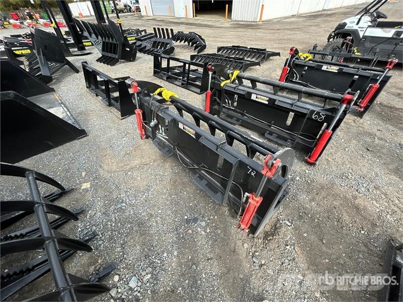 All-Star 72 in Skid Steer Root Rake (Unused) Obračalniki in zgrabljalniki
