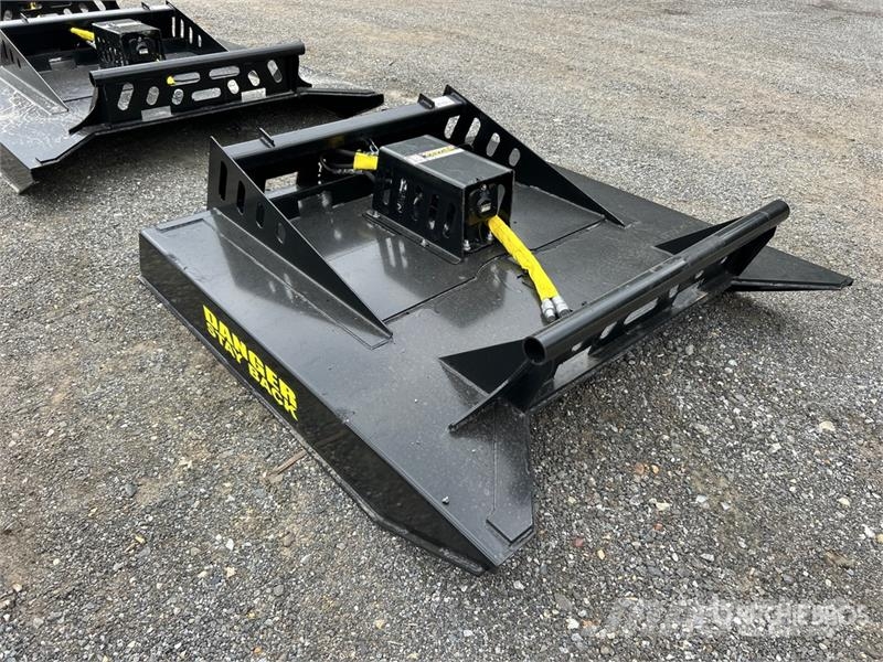 All-Star 72 In Skid Steer Brush Cutter Sekačky namontované a tažené