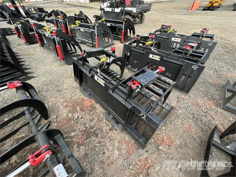 All-Star 72 in Skid Steer Grapple (Unused) Grabeži
