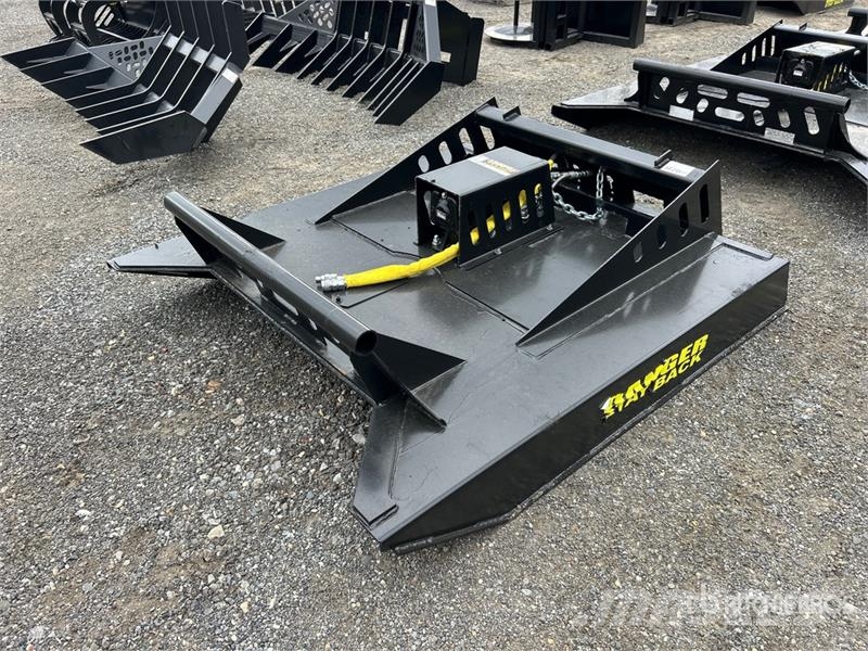 All-Star 72 In Skid Steer Brush Cutter Sekačky namontované a tažené