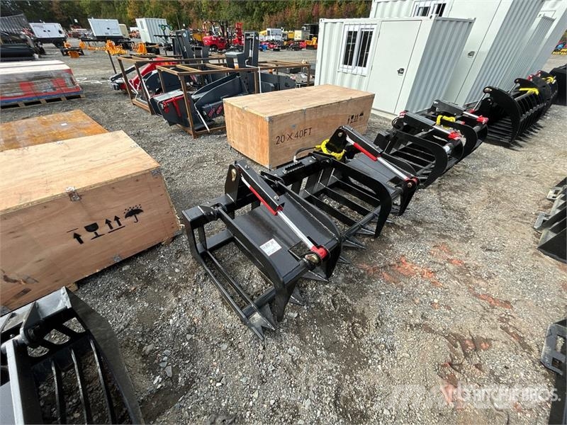  All-Star 72 in Skid Steer Grapple (Unused) خطاطيف