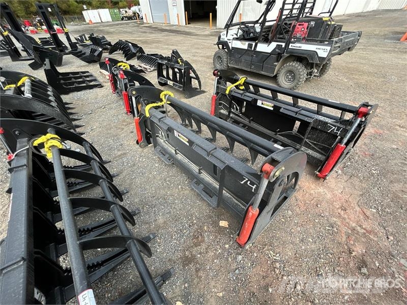 All-Star 74 in Skid Steer Root Rake (Unused) Obračalniki in zgrabljalniki