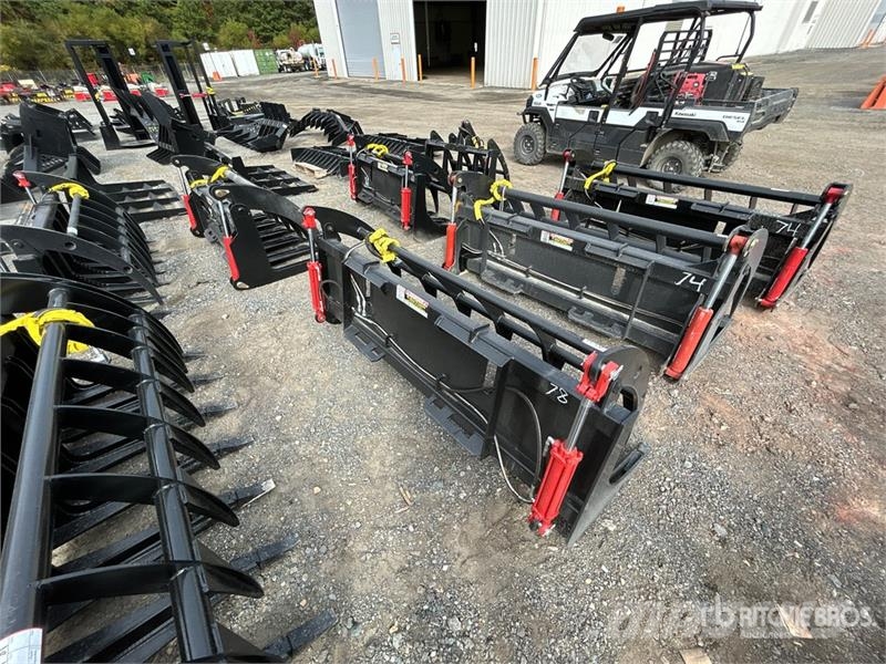 All-Star 78 in Skid Steer Root Rake (Unused) Obračalniki in zgrabljalniki