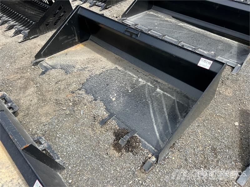  All-Star 80 in Low-Profile Skid Steer Bucket Buckets