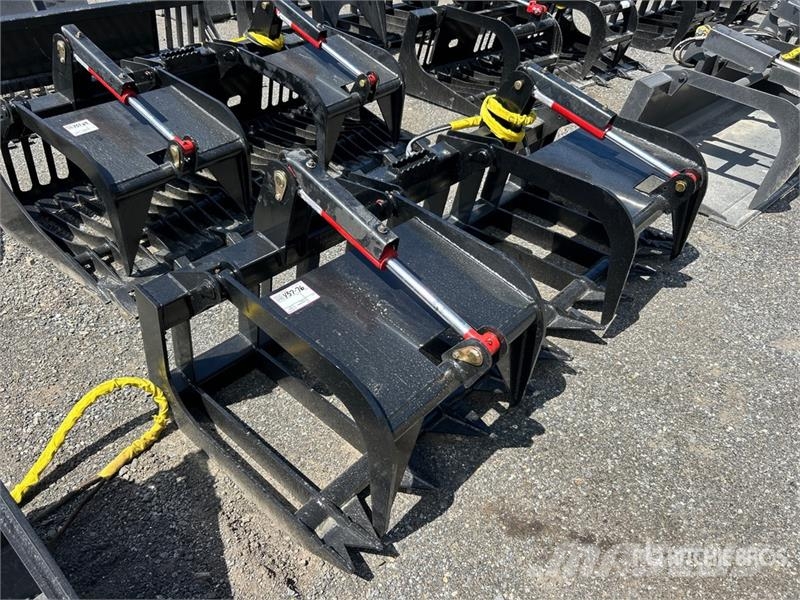 All-Star 80 in Rock Skid Steer Grapple Grijpers