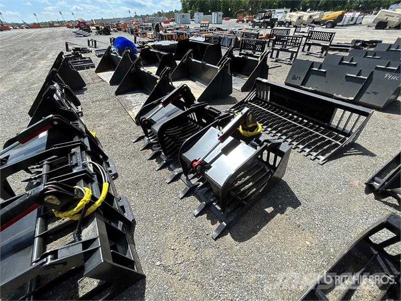 All-Star 80 In Root Skid Steer Grapple Grijpers