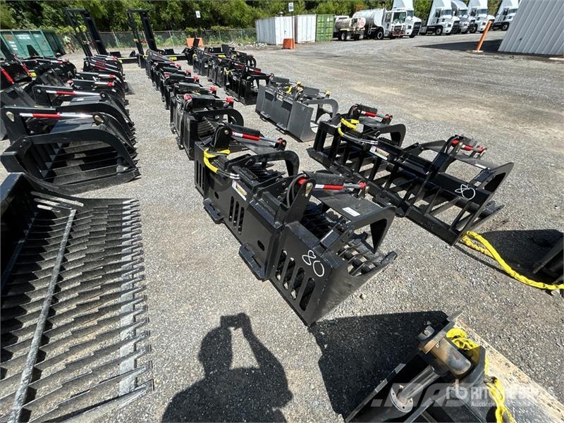 All-Star 80 In Root Skid Steer Grapple Grijpers