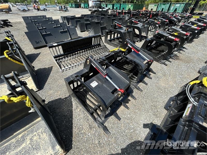 All-Star 80 In Root Skid Steer Grapple Grijpers