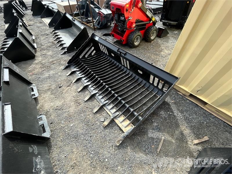 All-Star 80 in Skeleton Skid Steer Bucket (Unused) Baldes
