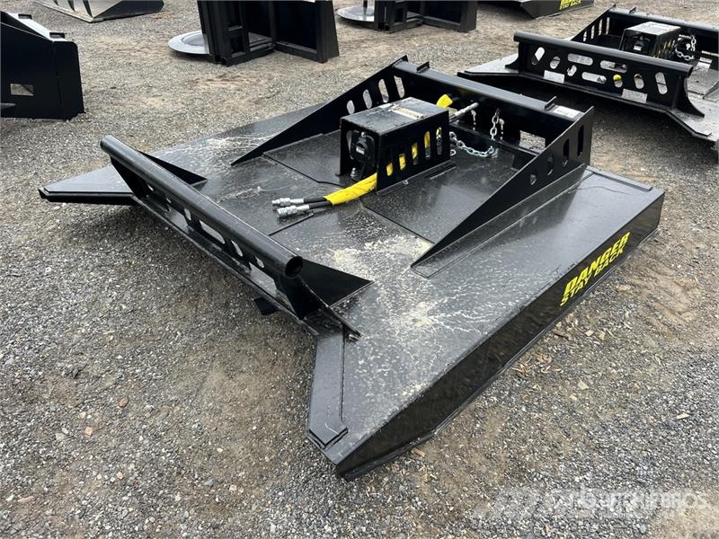 All-Star 80 In Skid Steer Brush Cutter Sekačky namontované a tažené