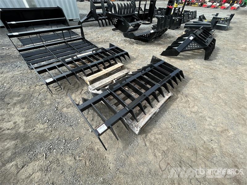 All-Star 84 in Skid Steer Landscape Rake (Unused) Obračalniki in zgrabljalniki