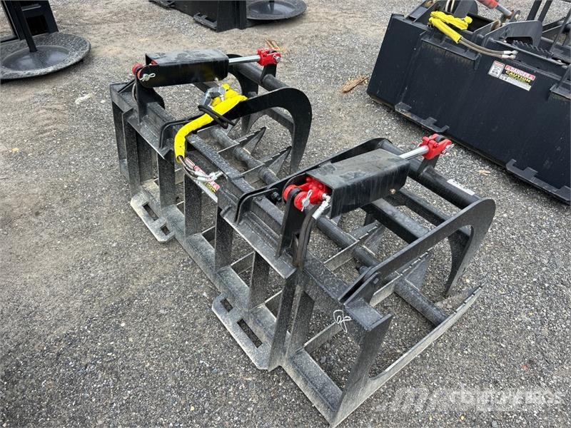 All-Star E-Series 68 in Root Skid Steer Grapple Grijpers