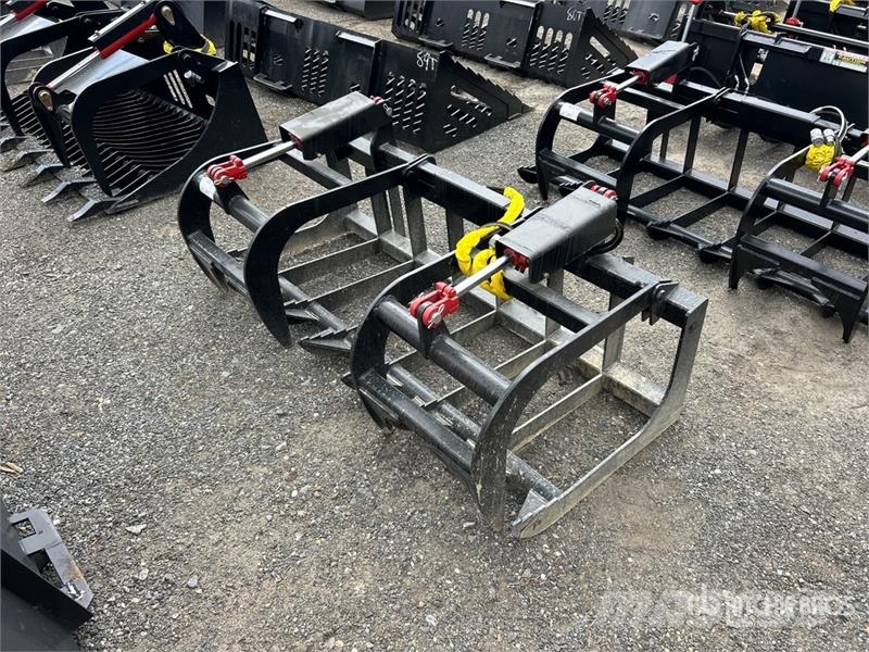 All-Star E-Series 68 in Root Skid Steer Grapple Grijpers
