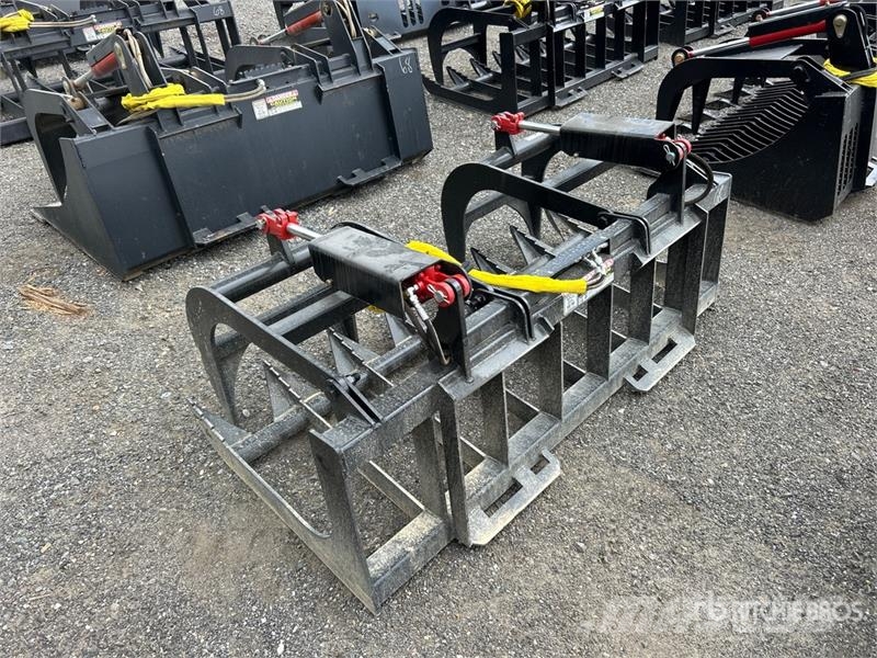 All-Star E-Series 68 in Root Skid Steer Grapple Grijpers