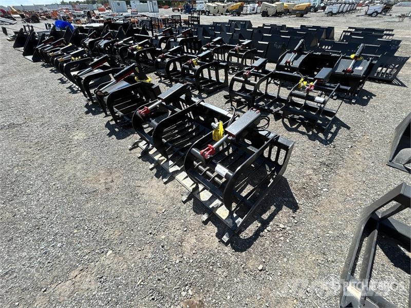 All-Star E-Series 72 in Rock Skid Steer Grapple Grijpers