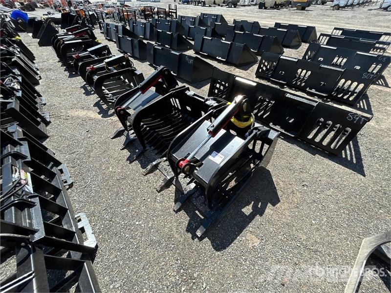 All-Star E-Series 72 in Root Skid Steer Grapple Grijpers