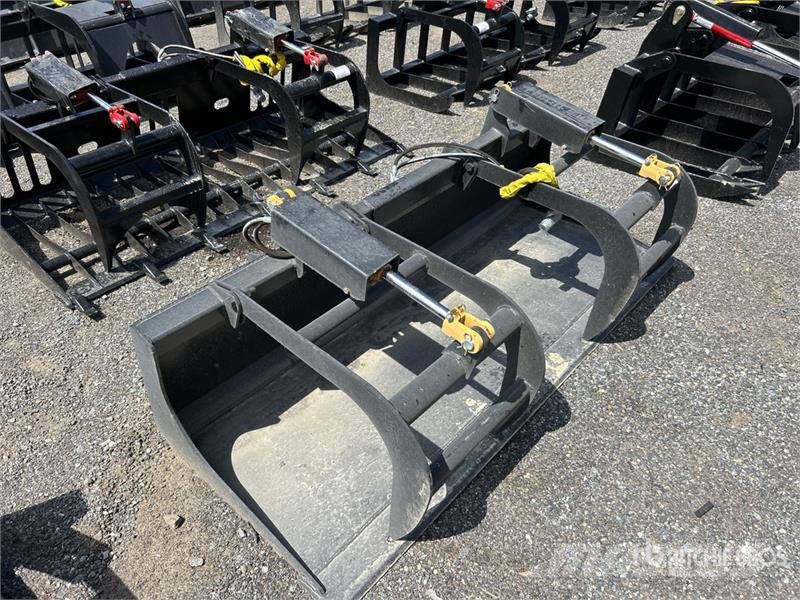 All-Star E-Series 78 in Root Skid Steer Grapple Grijpers