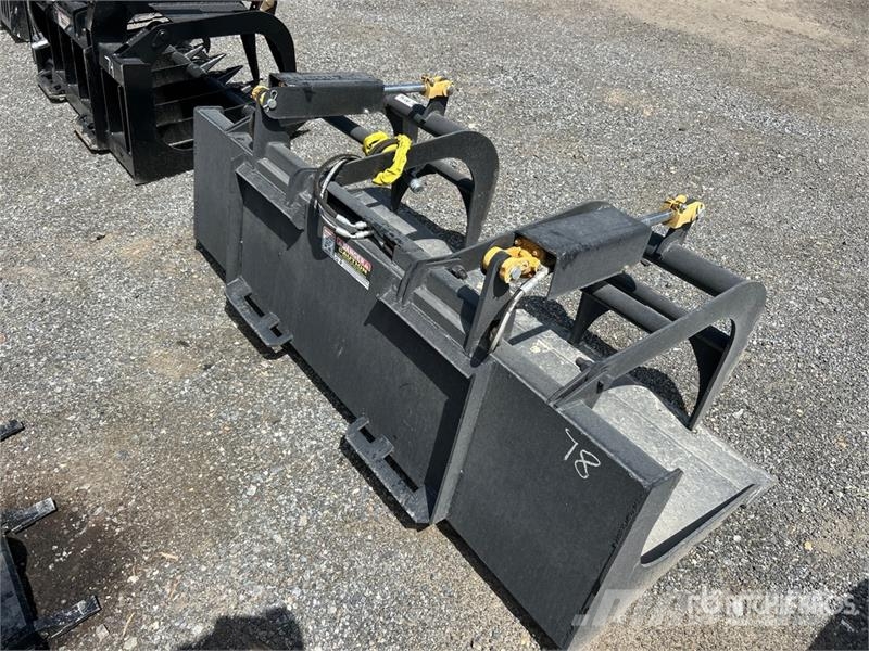 All-Star E-Series 78 in Root Skid Steer Grapple Grijpers