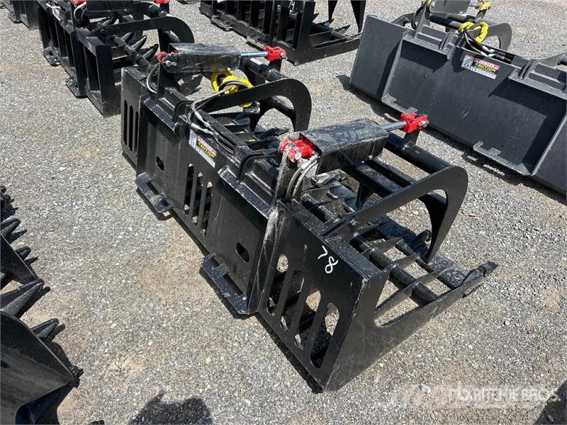 All-Star E-Series 78 in Root Skid Steer Grapple Grijpers