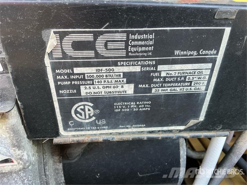 Allmand Maxi-Heat 1000000 BTU Space Heater Ogrevalna in odtajevalna oprema