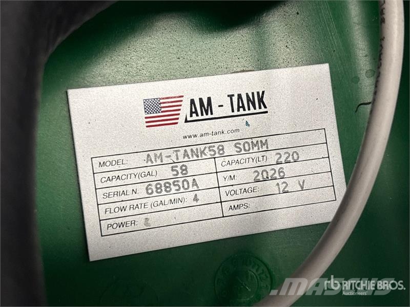 AM 58 Паливні та присадочні баки