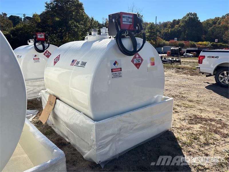 AM Tank 1000 Diesel 1050 gal Skid Mounted Steel Diese Réservoirs de carburant et d'additifs