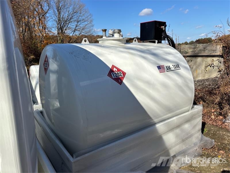 AM Tank 1000 Diesel 1050 gal Skid Mounted Steel Diese Fuel and additive tanks