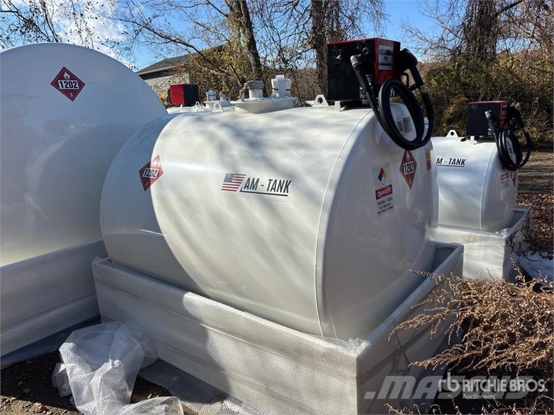 AM Tank 1000 Diesel 1050 gal Skid Mounted Steel Diese Fuel and additive tanks