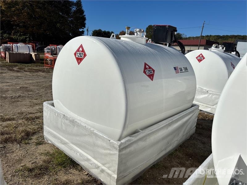 AM Tank 1000 Diesel 1050 gal Skid Mounted Steel Diese Kütusemahutid