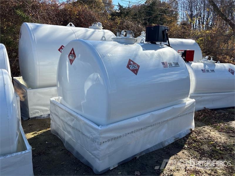 AM Tank 1000 Diesel 1050 gal Skid Mounted Steel Diese Fuel and additive tanks