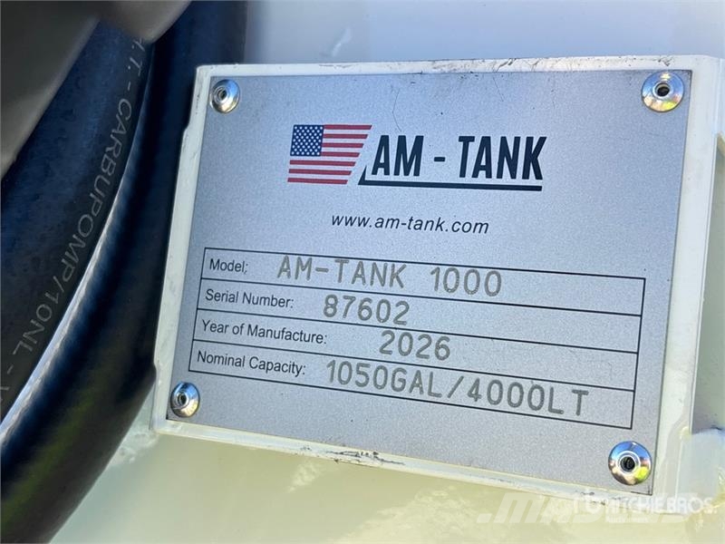 AM Tank 1000 Diesel 1050 gal Skid Mounted Steel Diese Réservoirs de carburant et d'additifs