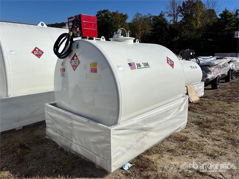 AM Tank 1000 Diesel 1050 gal Skid Mounted Steel Diese Kütusemahutid