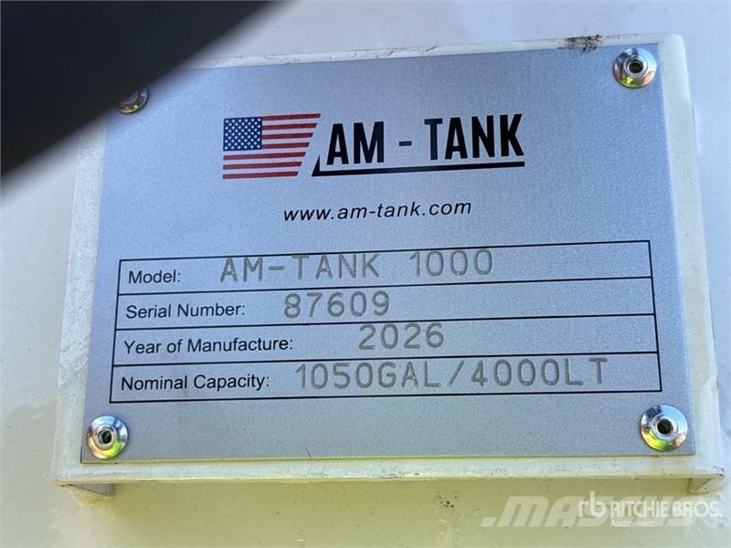 AM Tank 1000 Diesel 1050 gal Skid Mounted Steel Diese Fuel and additive tanks