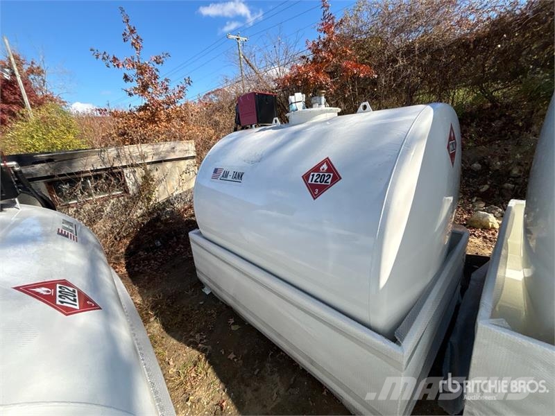 AM Tank 1000 Diesel 1050 gal Skid Mounted Steel Diese Fuel and additive tanks