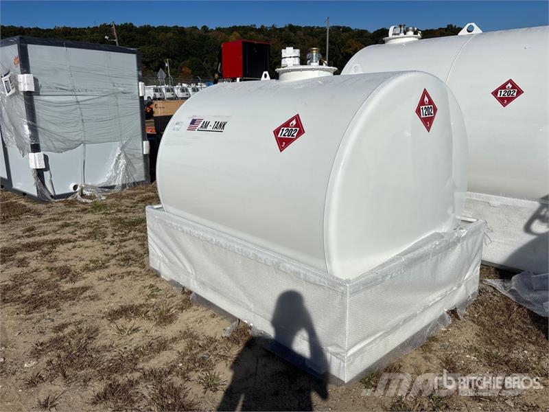 AM Tank 1000 Diesel 1050 gal Skid Mounted Steel Diese Réservoirs de carburant et d'additifs